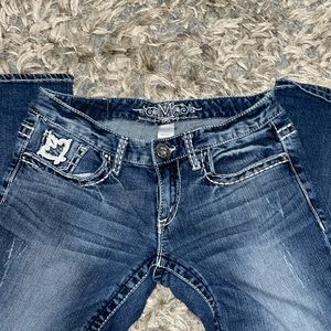 Miss Me Bootcut Jeans size 7/8